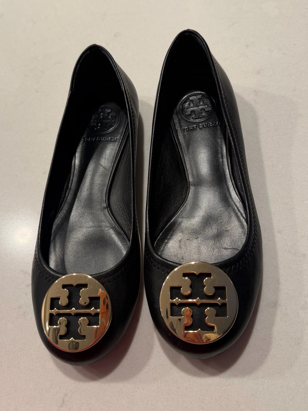 NWT Tory Burch Reva Ballet Flats 6